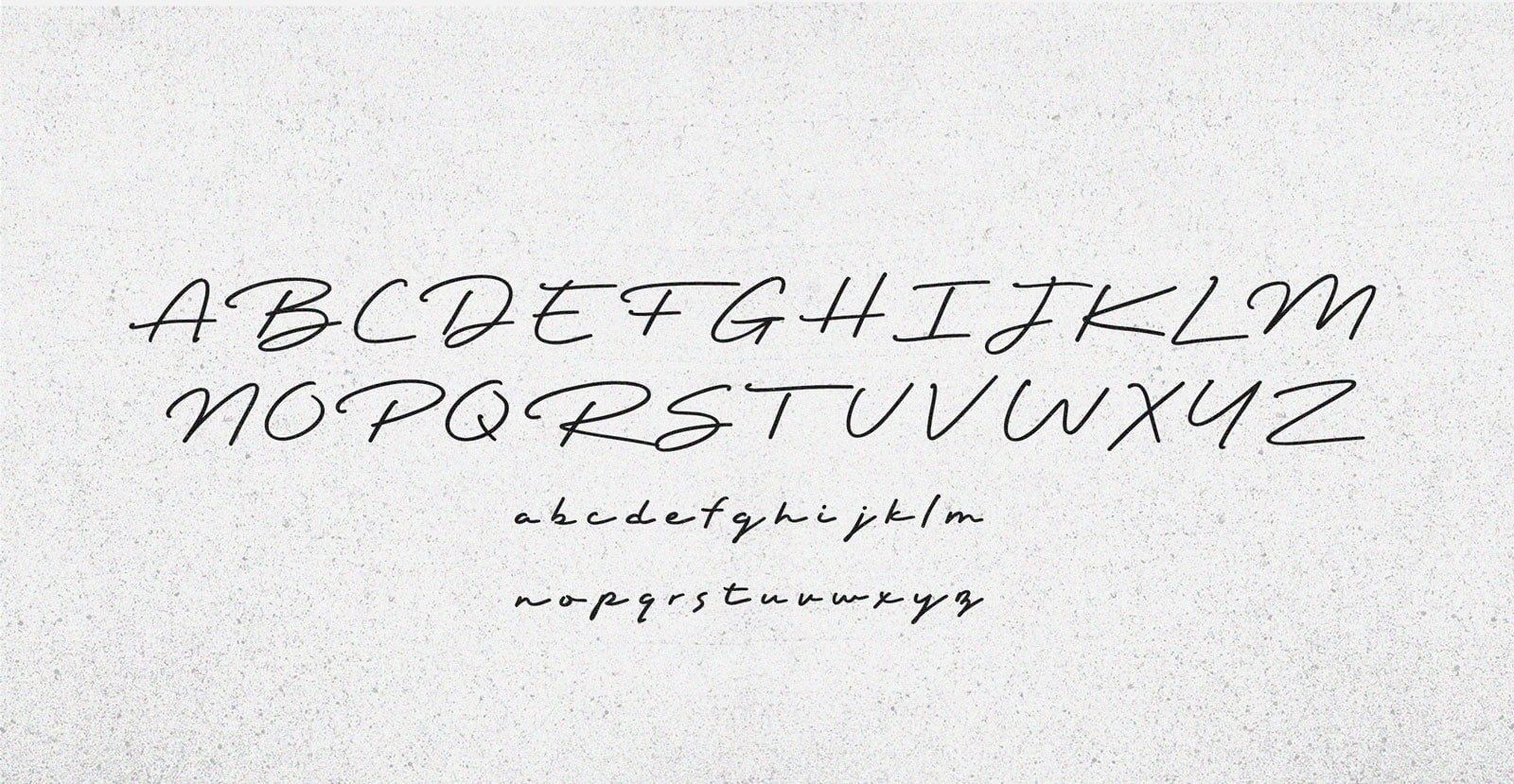 Rolling Thunder Handwritten Brush Script Font - BLKBK Type - Hand Drawn Script Font