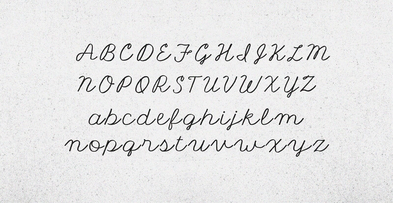 Forever After Handwritten Pen Script Font - BLKBK Type - Hand Drawn Script Font