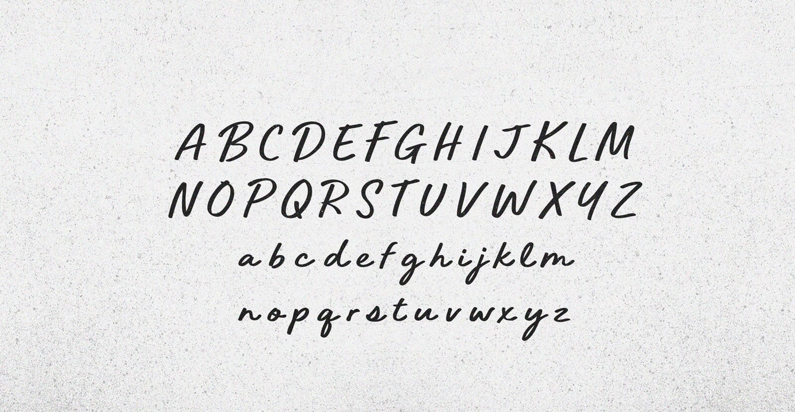 Daily Motion Handwritten Brush Script Font - BLKBK Type - Hand Drawn Script Font