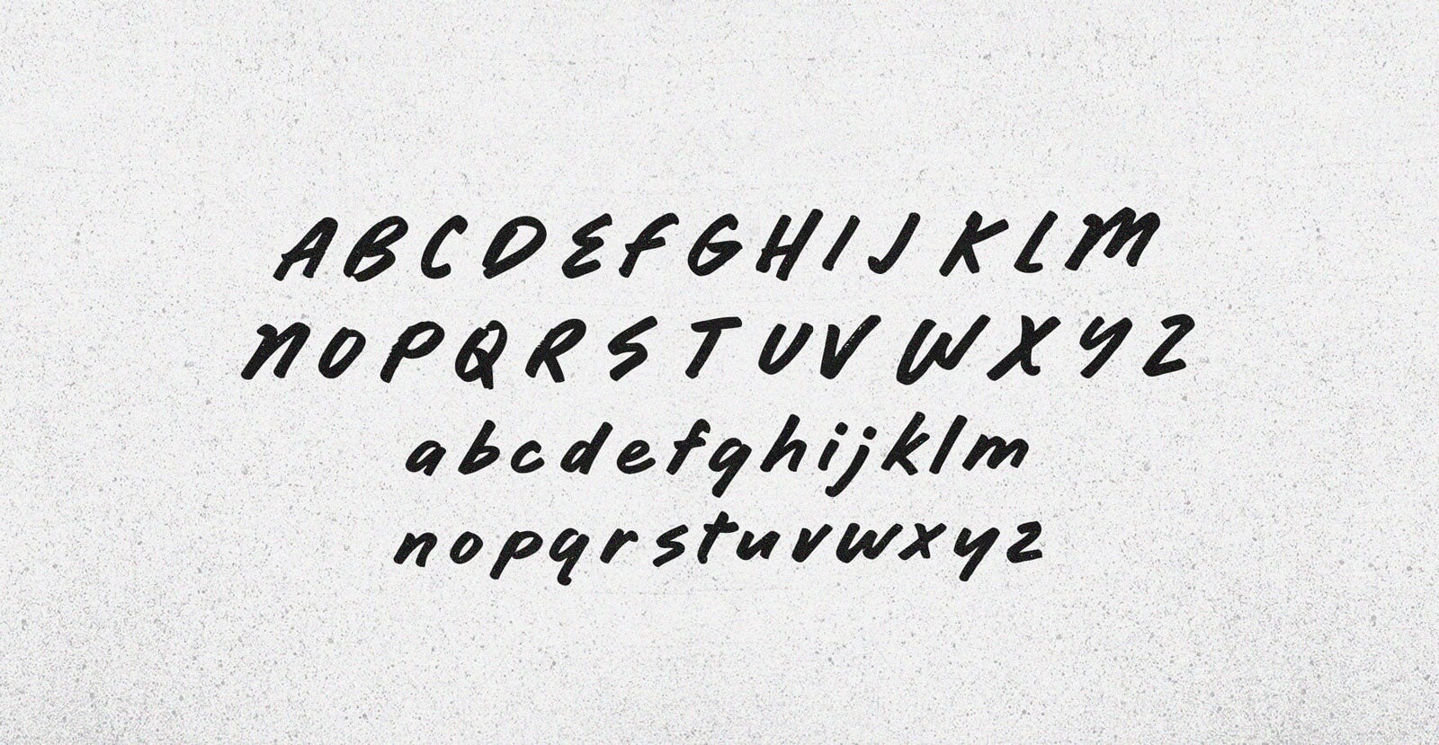 Clock Work Handwritten Brush Script Font - BLKBK Type - Hand Drawn Script Font