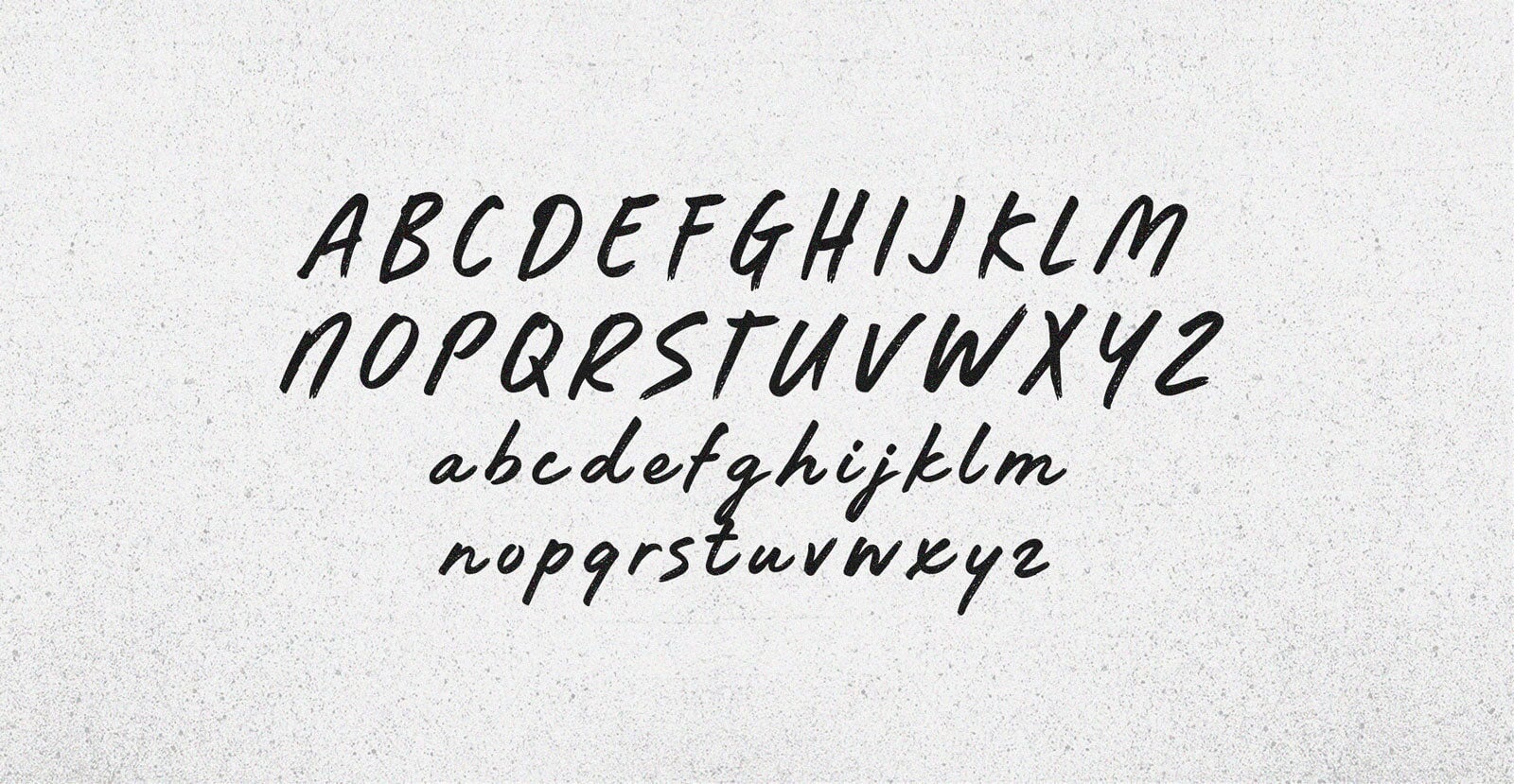 Played Out Handwritten Brush Script Font - BLKBK Type - Hand Drawn Script Font