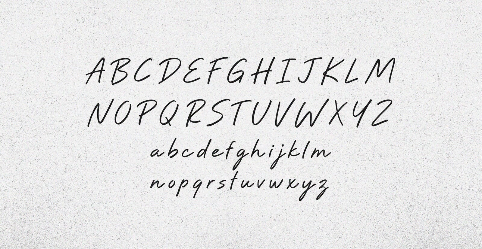 Fresh Line Handwritten Brush Script Font - BLKBK Type - Hand Drawn Script Font