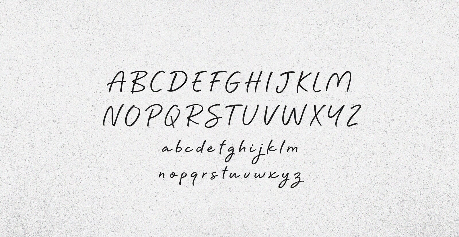 Mother Nature Handwritten Brush Script Font - BLKBK Type - Hand Drawn Script Font