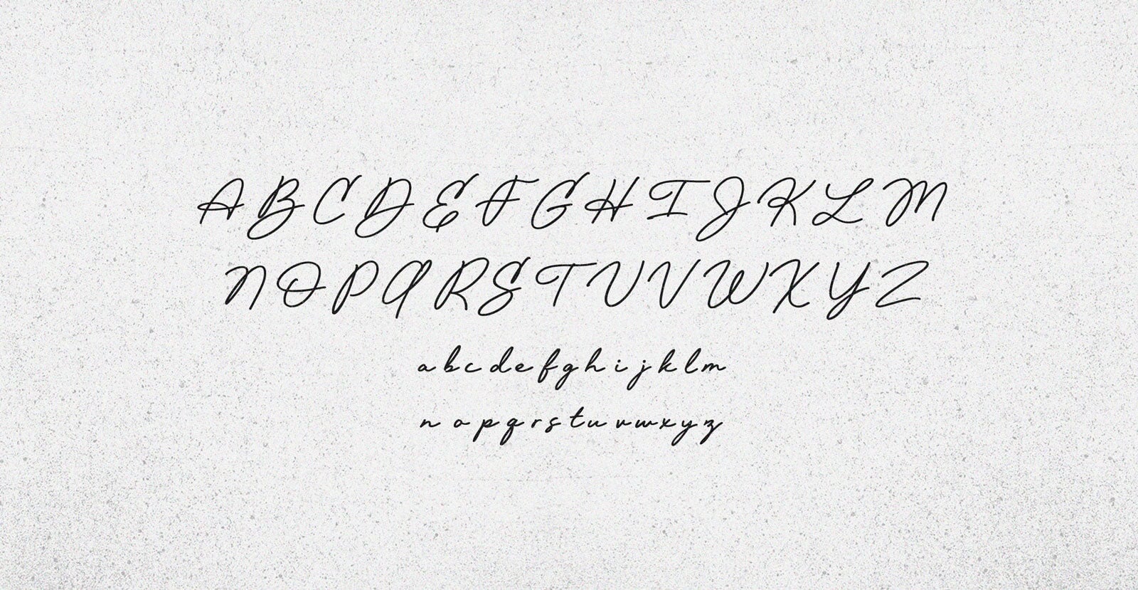 Amber Sky Handwritten Brush Script Font - BLKBK Type - Hand Drawn Script Font