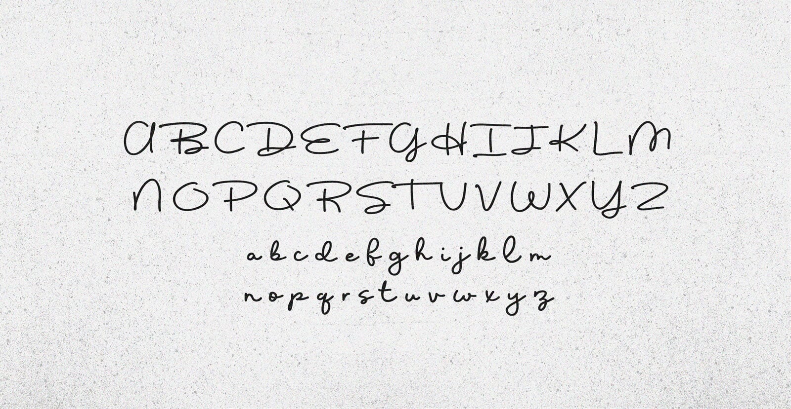 Blue Canary Handwritten Pen Script Font - BLKBK Type - Hand Drawn Script Font