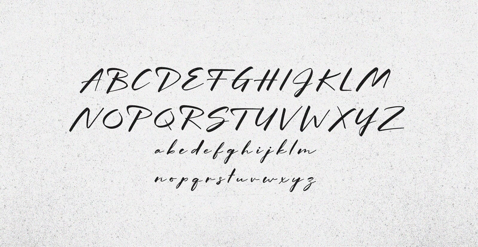 Electric Avenue Handwritten Brush Script Font - BLKBK Type - Hand Drawn Script Font