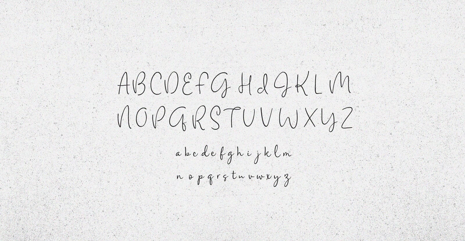 Radial Gaze Handwritten Pen Script Font - BLKBK Type - Hand Drawn Script Font