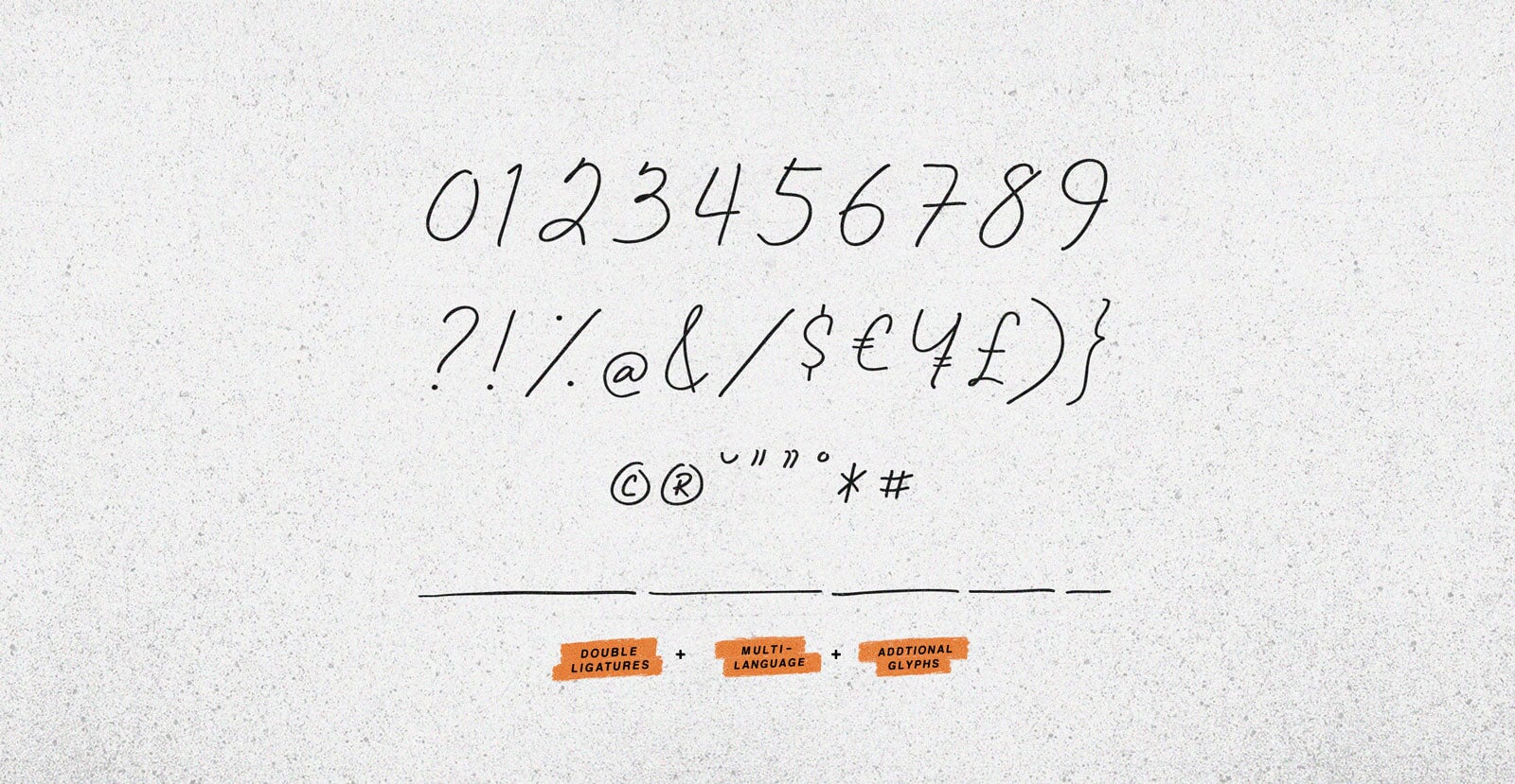 Eternal Flame Handwritten Pen Script Font - BLKBK Type - Hand Drawn Script Font