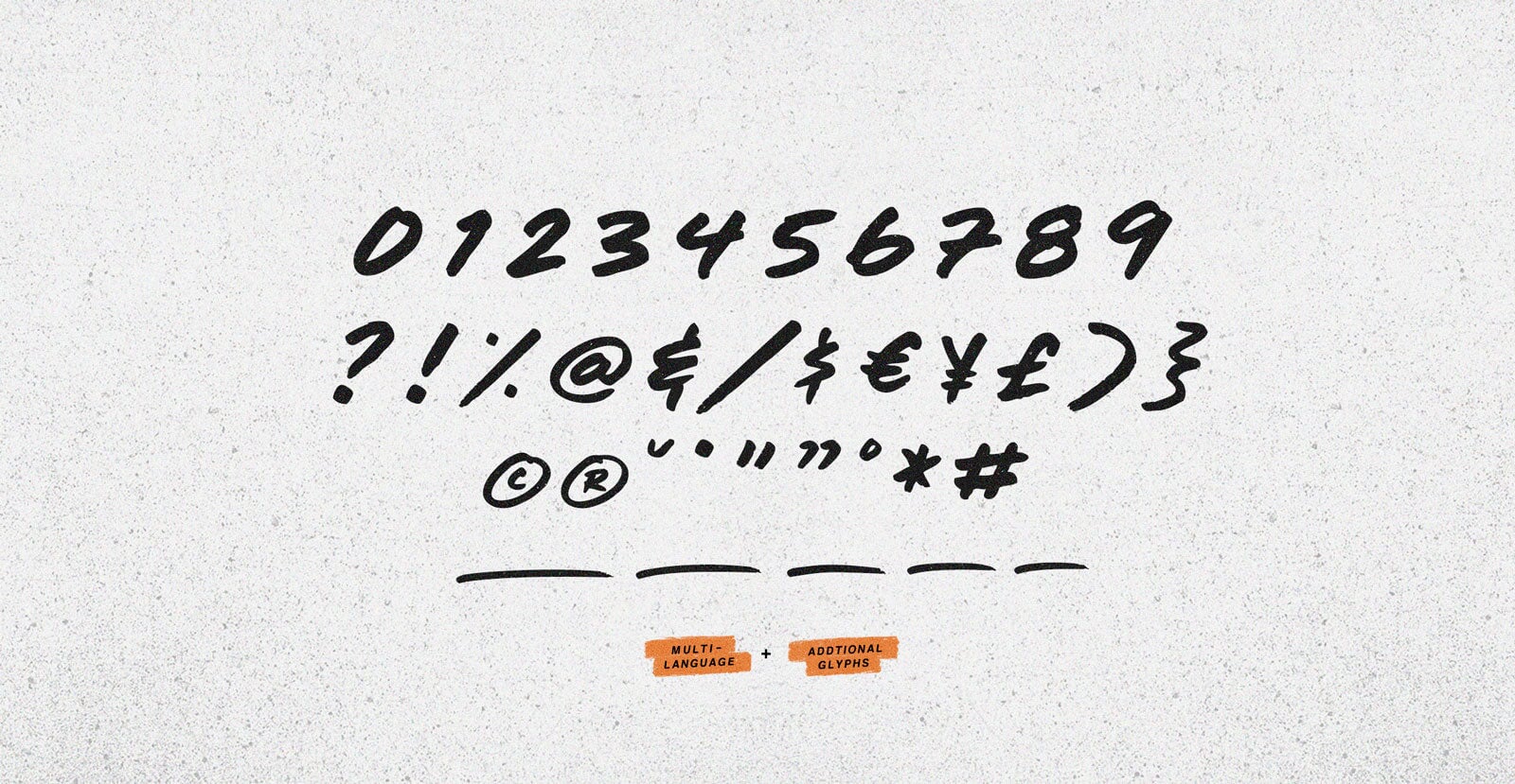 Dark Force Handwritten Brush Font - BLKBK Type - Hand Drawn Script Font