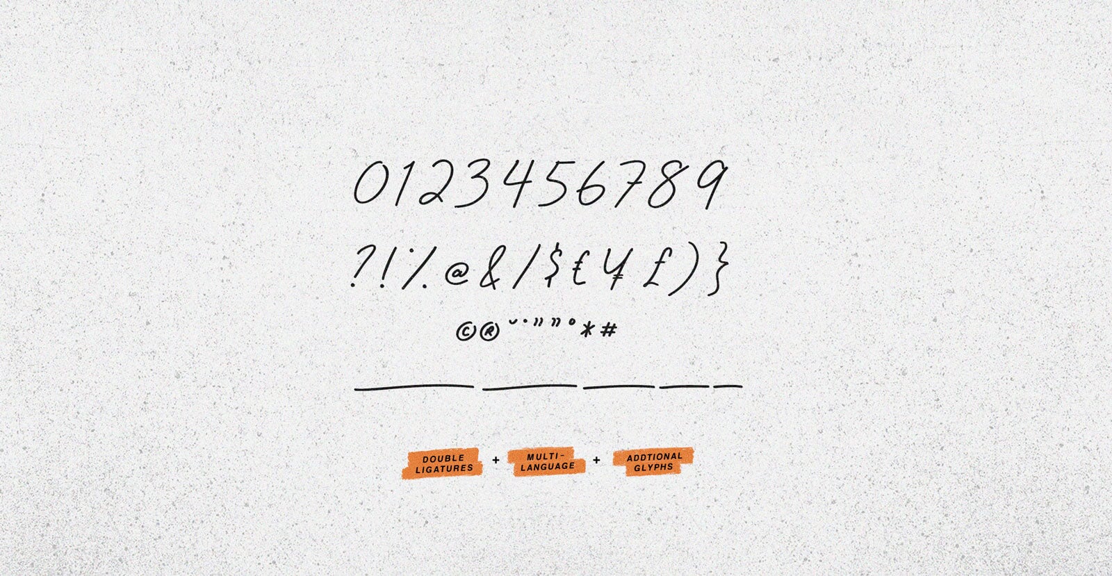 Amber Sky Handwritten Brush Script Font - BLKBK Type - Hand Drawn Script Font