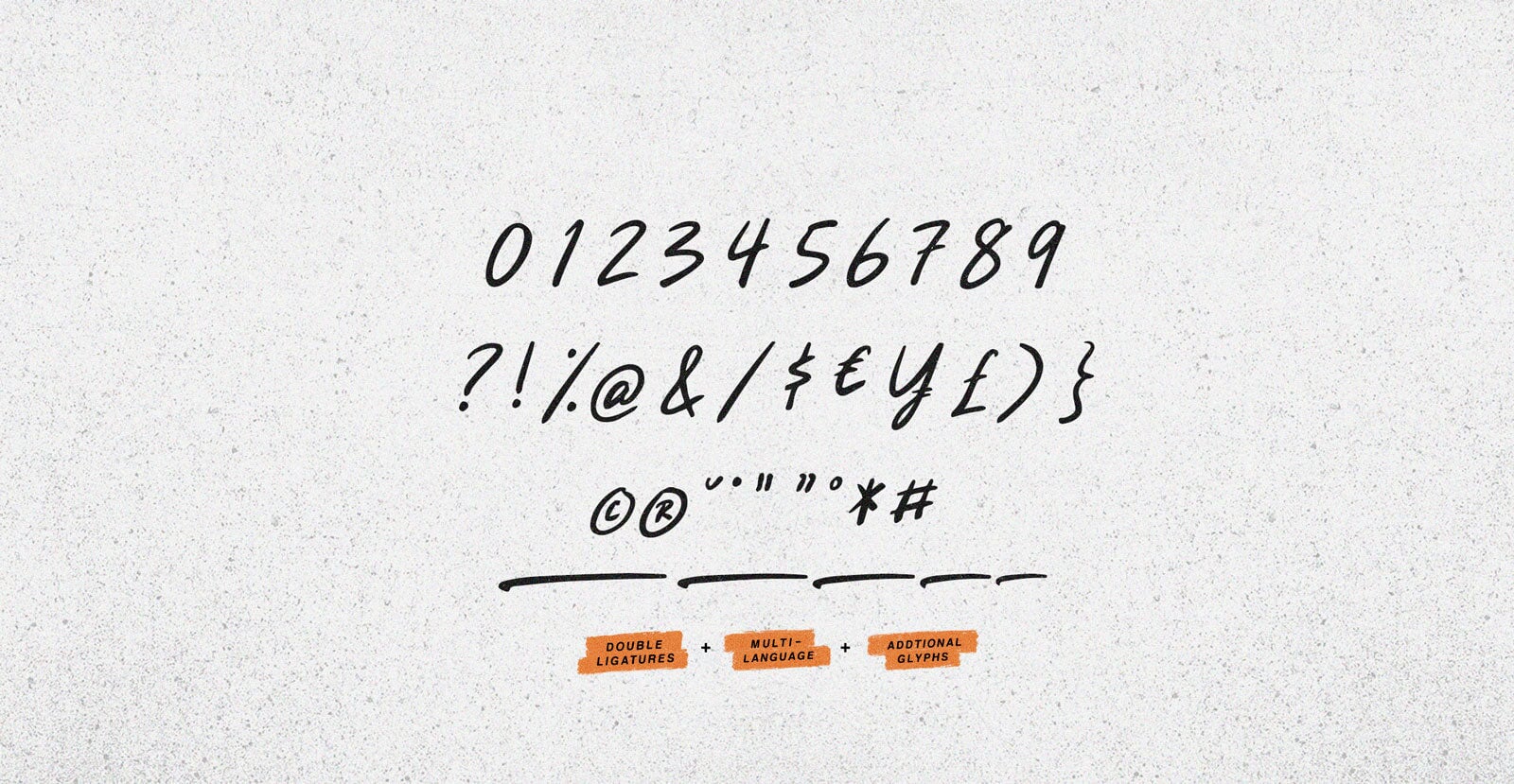 Blue Crush Handwritten Brush Script Font - BLKBK Type - Hand Drawn Script Font