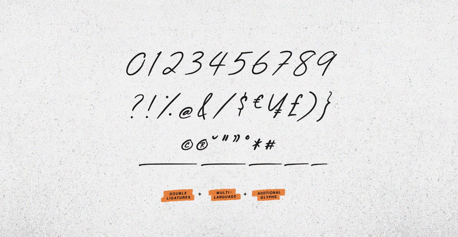 Campo Sans Handwritten Pen Script Font - BLKBK Type - Hand Drawn Script Font