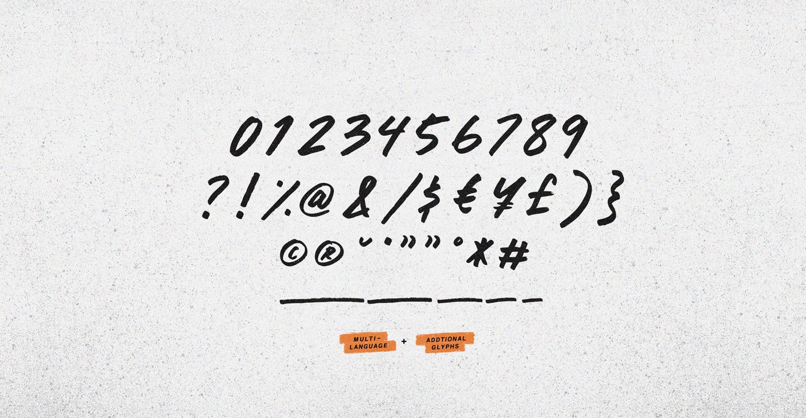 Born Wild Handwritten Brush Script Font - BLKBK Type - Hand Drawn Script Font