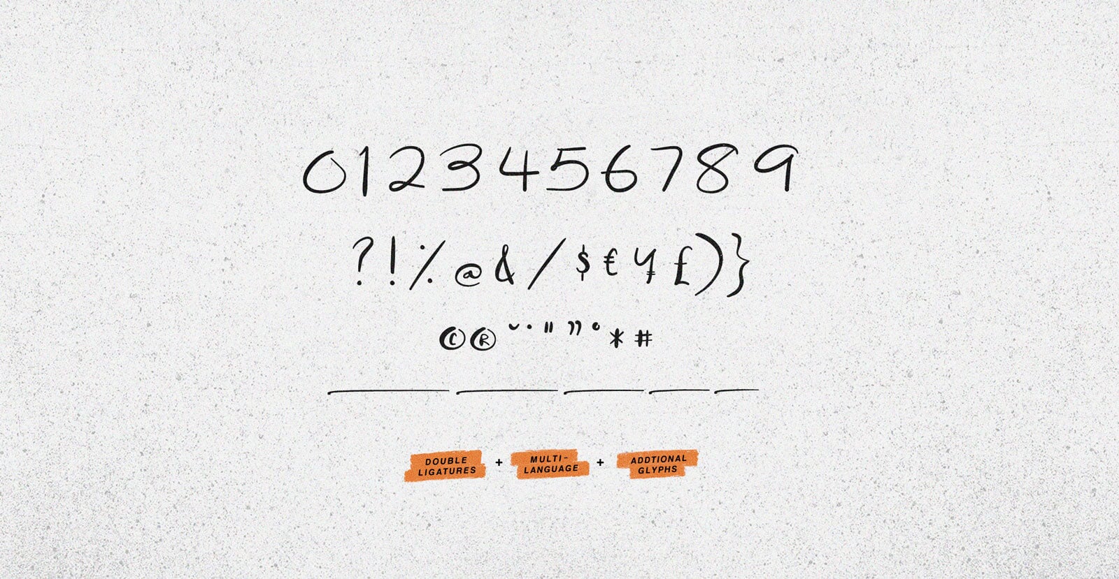 Mont Blanc Handwritten Pen Script Font - BLKBK Type - Hand Drawn Script Font