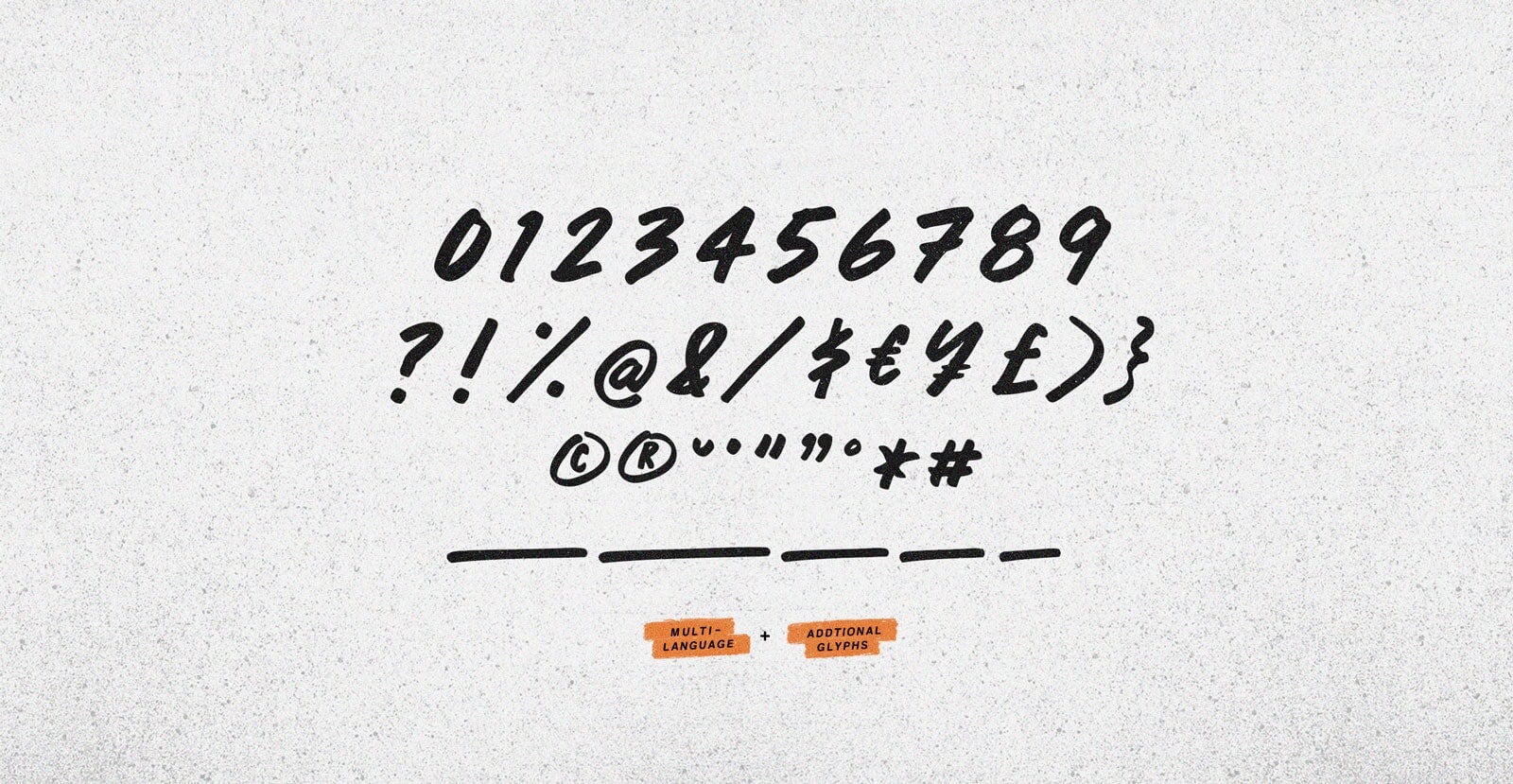 Clock Work Handwritten Brush Script Font - BLKBK Type - Hand Drawn Script Font