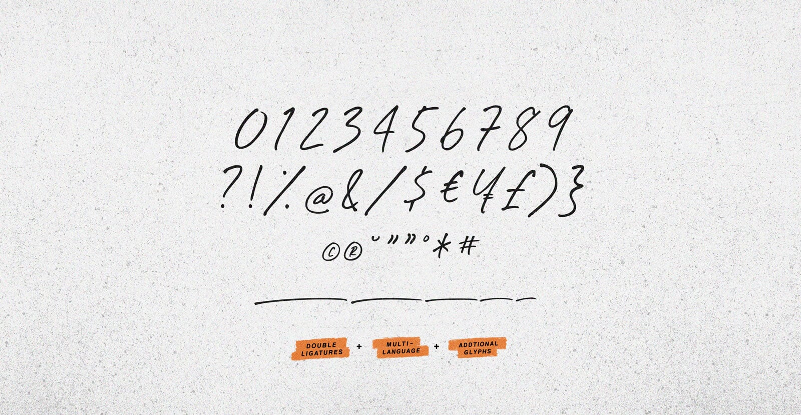 Flow Motion Handwritten Pen Script Font - BLKBK Type - Hand Drawn Script Font