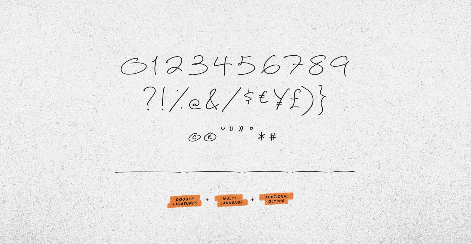 Vieux Lyon Handwritten Pen Script Font - BLKBK Type - Hand Drawn Script Font