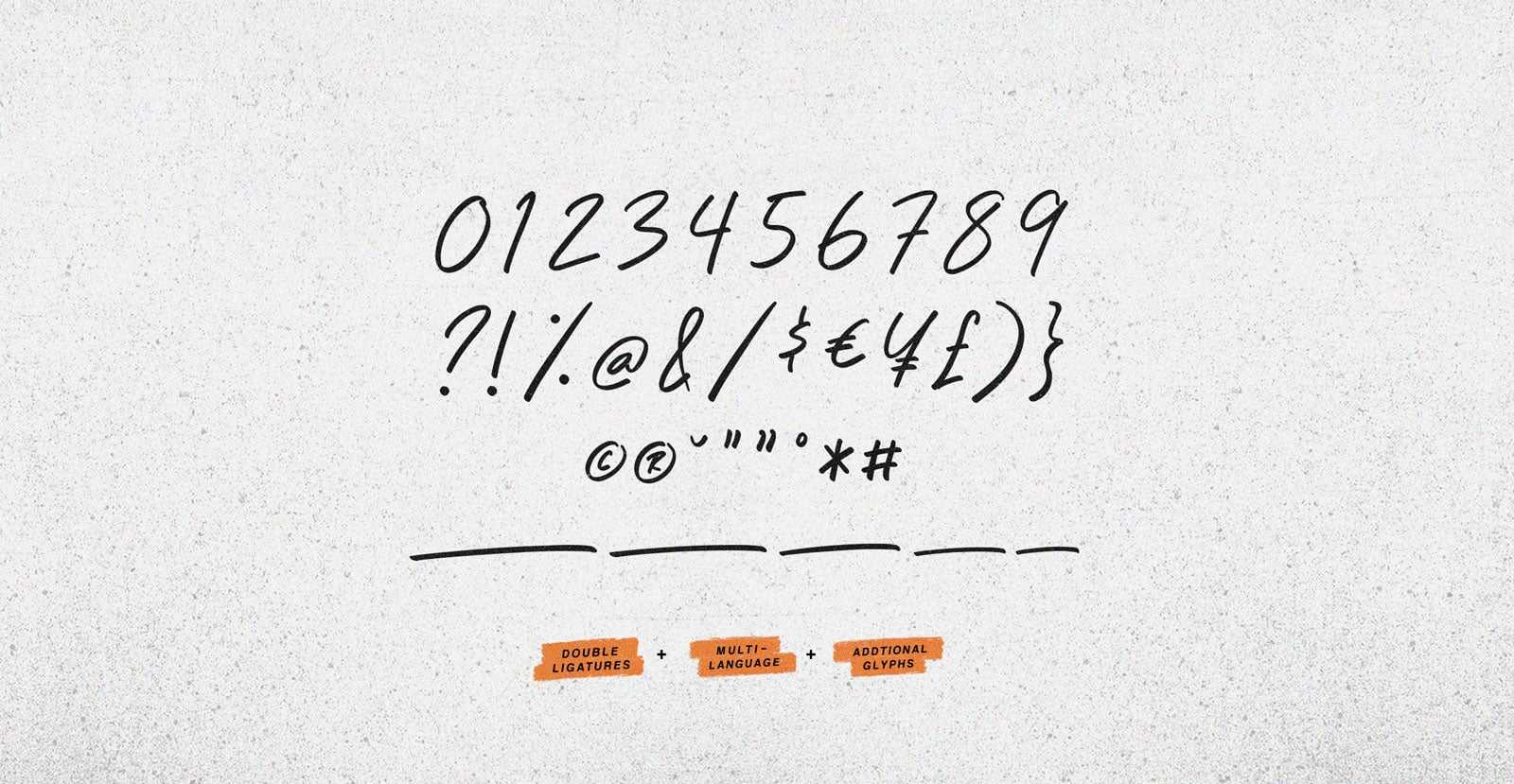 Fresh Line Handwritten Brush Script Font - BLKBK Type - Hand Drawn Script Font