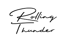 Rolling Thunder - Handwritten Brush Script Font – BLKBK Fonts