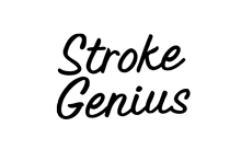 Stroke Genius Fonts - BLKBK Type - Hand Drawn Script Font