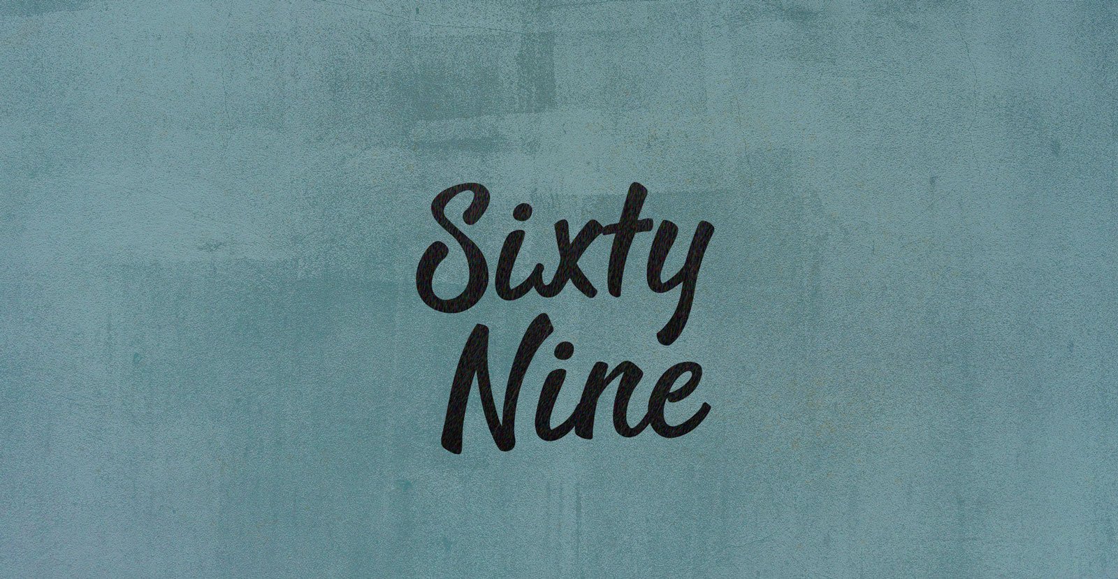 Sixty Nine Handwritten Script Font - BLKBK Type - Hand Drawn Script Font