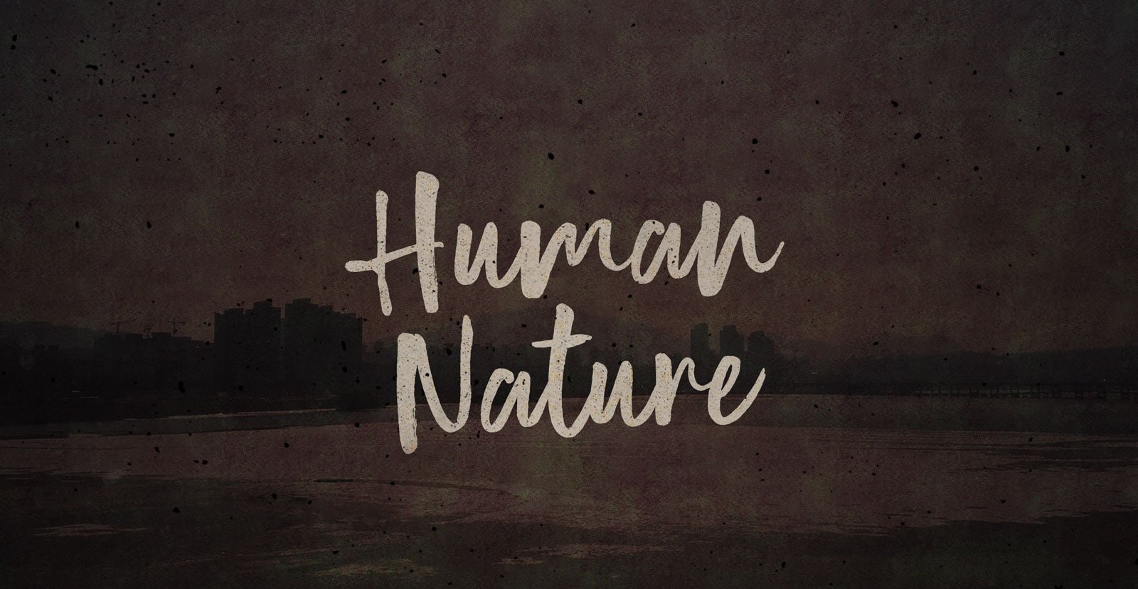 Human Nature Handwritten Brush Script Font - BLKBK Type - Hand Drawn Script Font