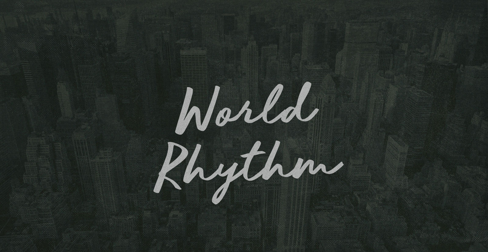 World Rhythm Handwritten Brush Script Font - BLKBK Type - Hand Drawn Script Font