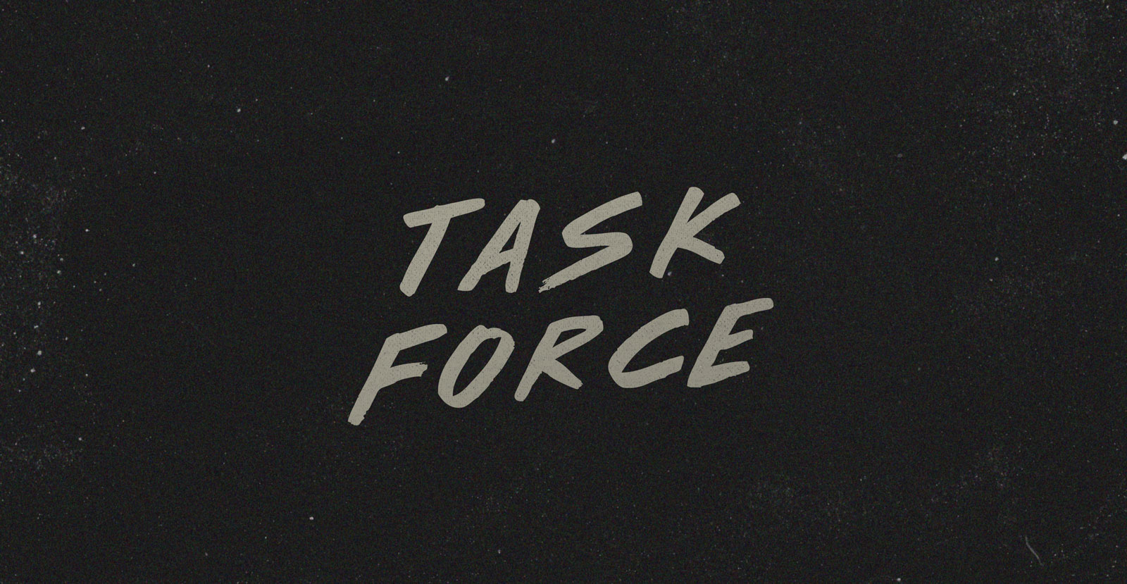 Task Force Handwritten Marker Font - BLKBK Type - Hand Drawn Script Font