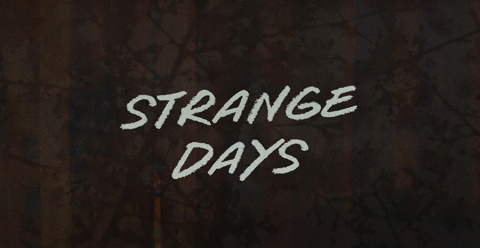 Strange Daze Handwritten Brush Font - BLKBK Type - Hand Drawn Script Font