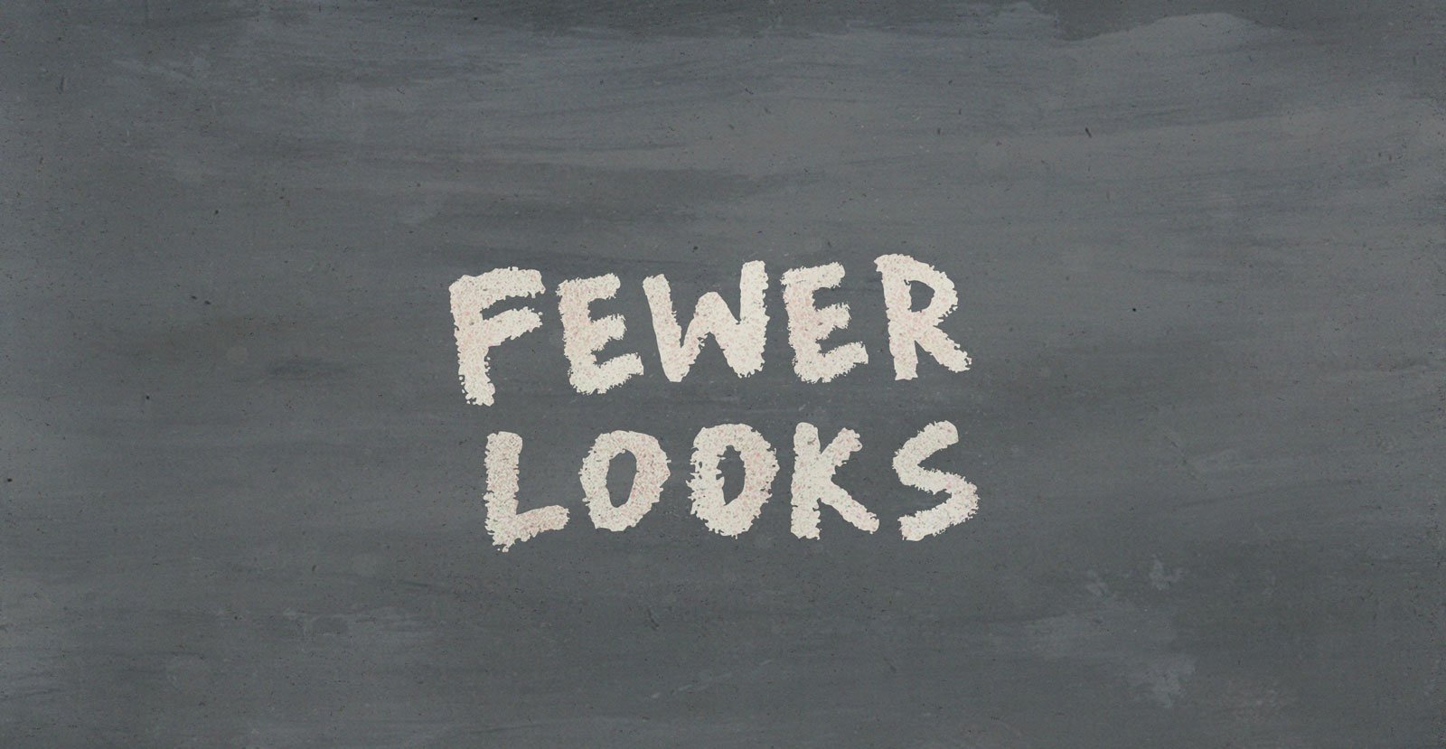 Fewer Looks Handwritten Brush Font - BLKBK Type - Hand Drawn Script Font