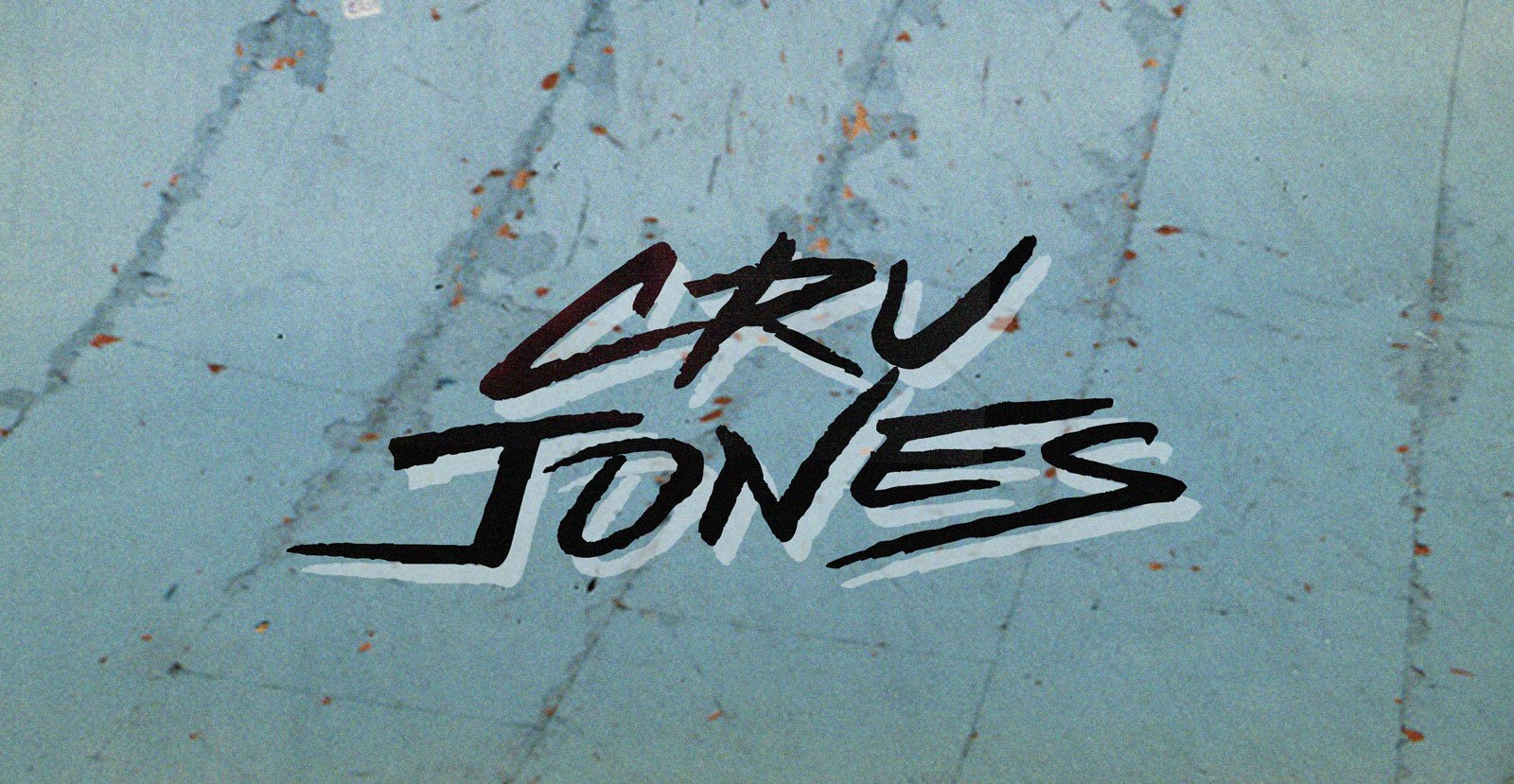 Cru Jones Handwritten Brush Script Font - BLKBK Type - Hand Drawn Script Font