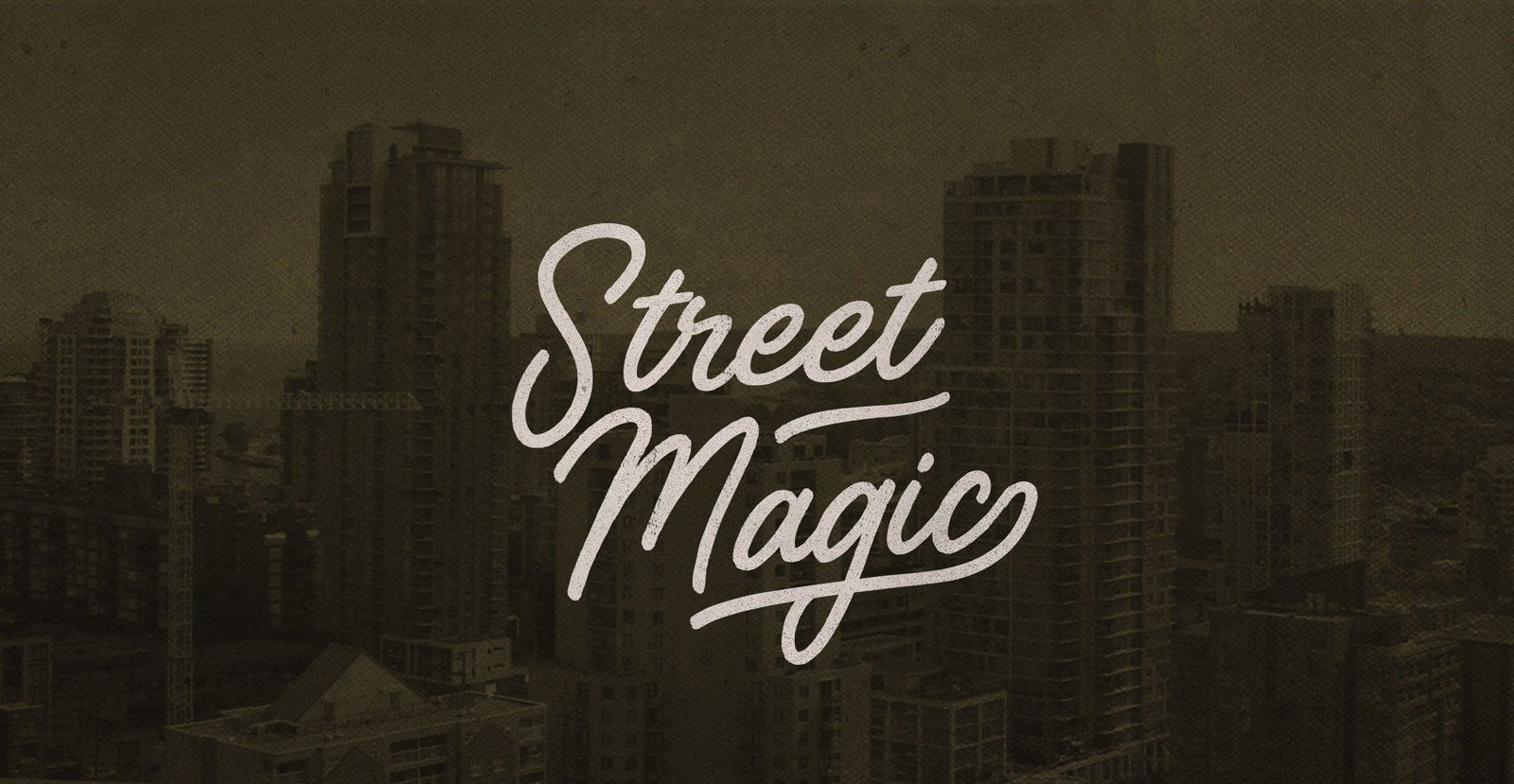 Street Magic Handwritten Brush Script Font - BLKBK Type - Hand Drawn Script Font