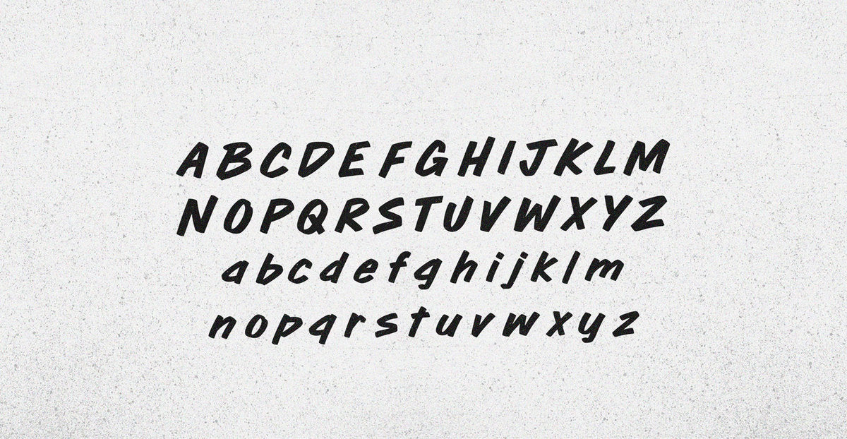 Flip Side Handwritten Brush Font - BLKBK Type - Hand Drawn Script Font