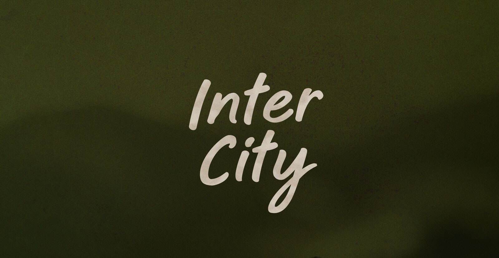 Inter City Handwritten Brush Script Font - BLKBK Type - Hand Drawn Script Font
