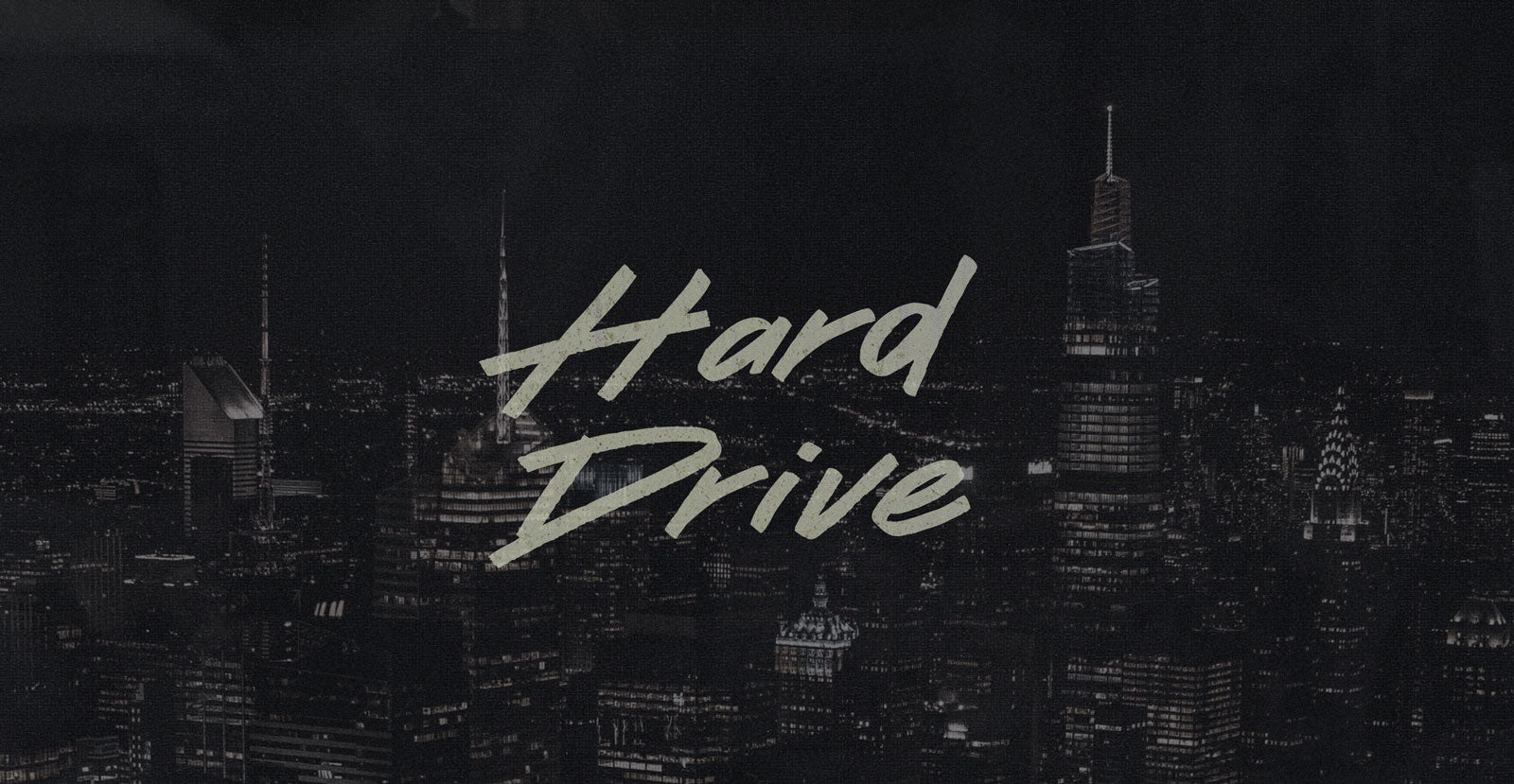 Hard Drive Handwritten Marker Font - BLKBK Type - Hand Drawn Script Font