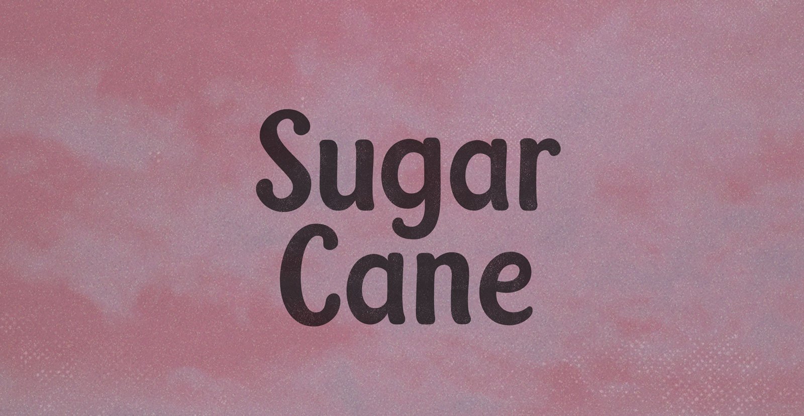 Sugar Cane Fonts - BLKBK Type - Hand Drawn Script Font
