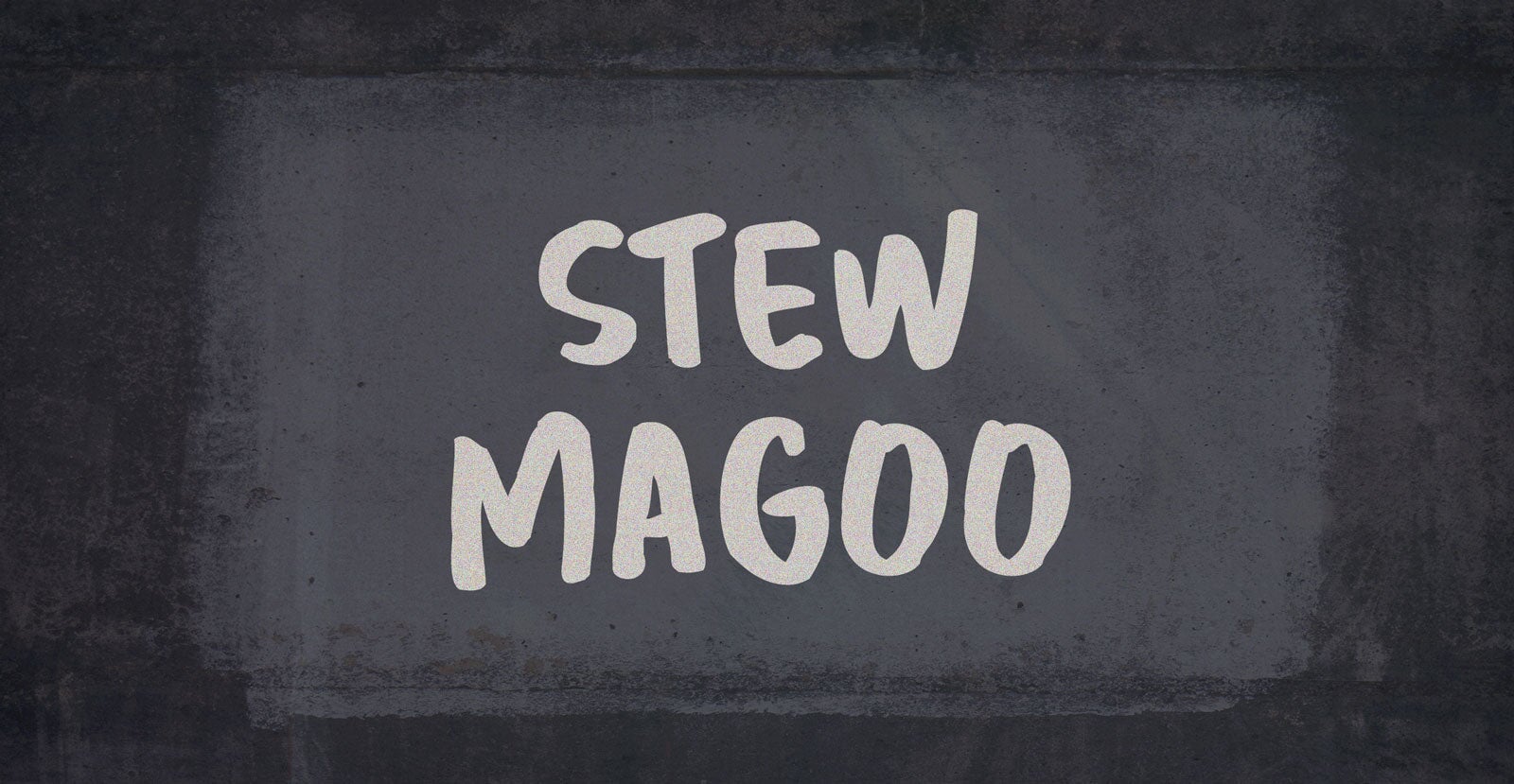 Stew Magoo Handwritten Brush Font - BLKBK Type - Hand Drawn Script Font