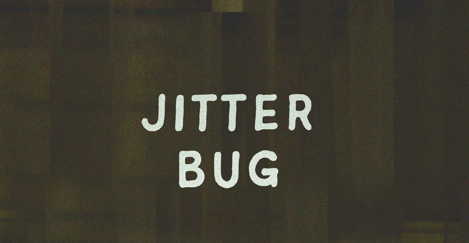 Jitter Bug - Handwritten Sans Serif Font – BLKBK
