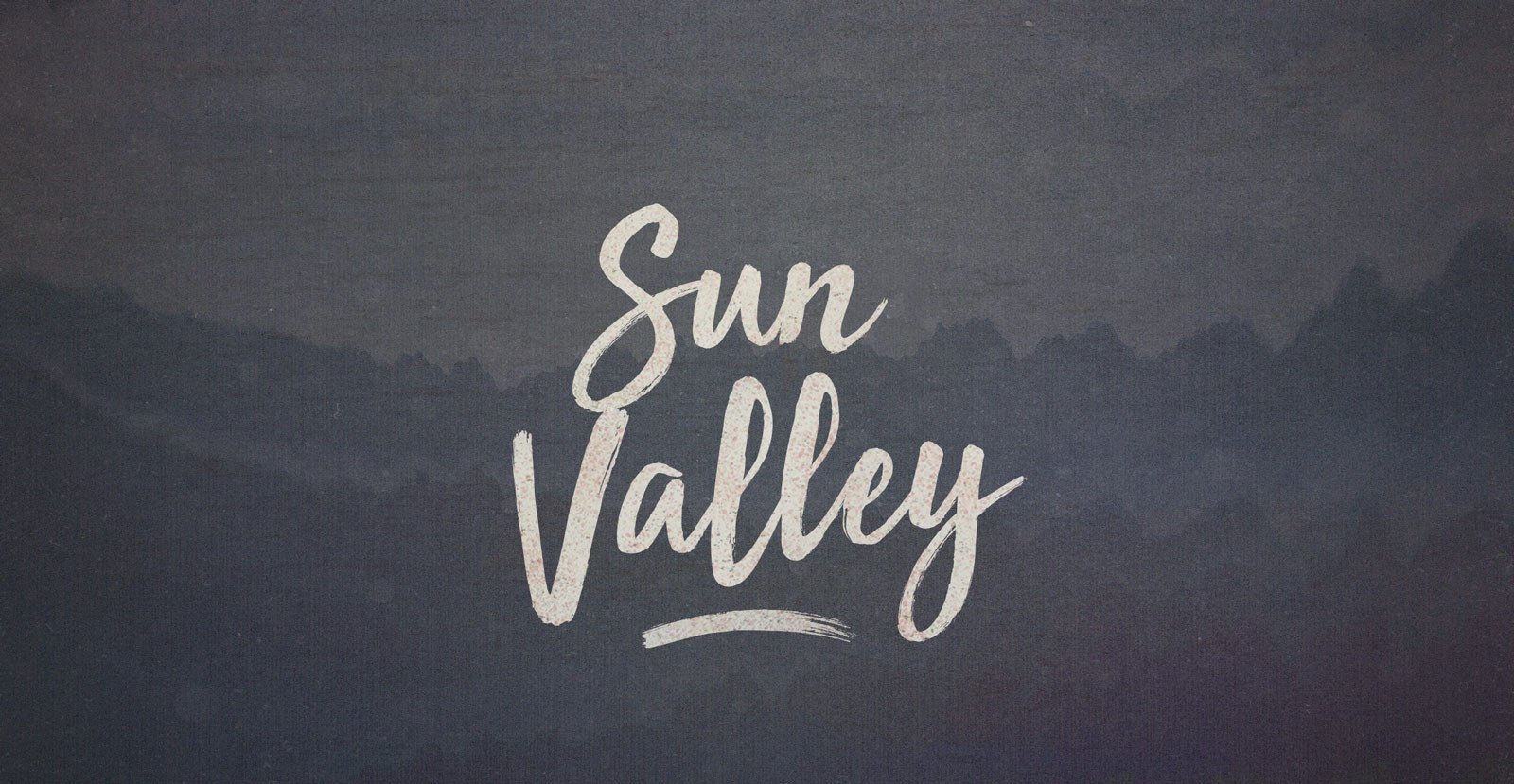 Sun Valley Handwritten Brush Script Font - BLKBK Type - Hand Drawn Script Font