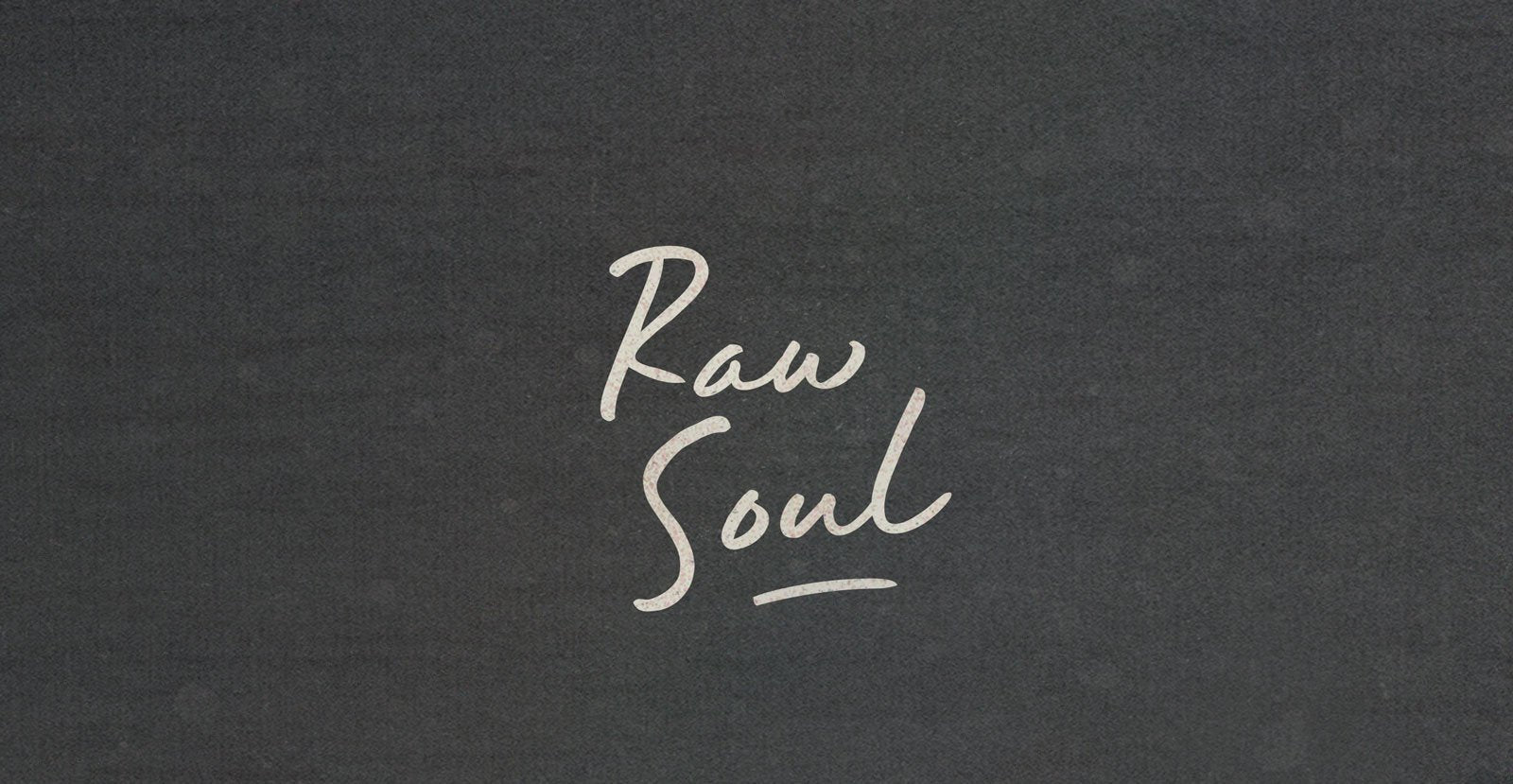 Raw Soul Handwritten Brush Script Font - BLKBK Type - Hand Drawn Script Font