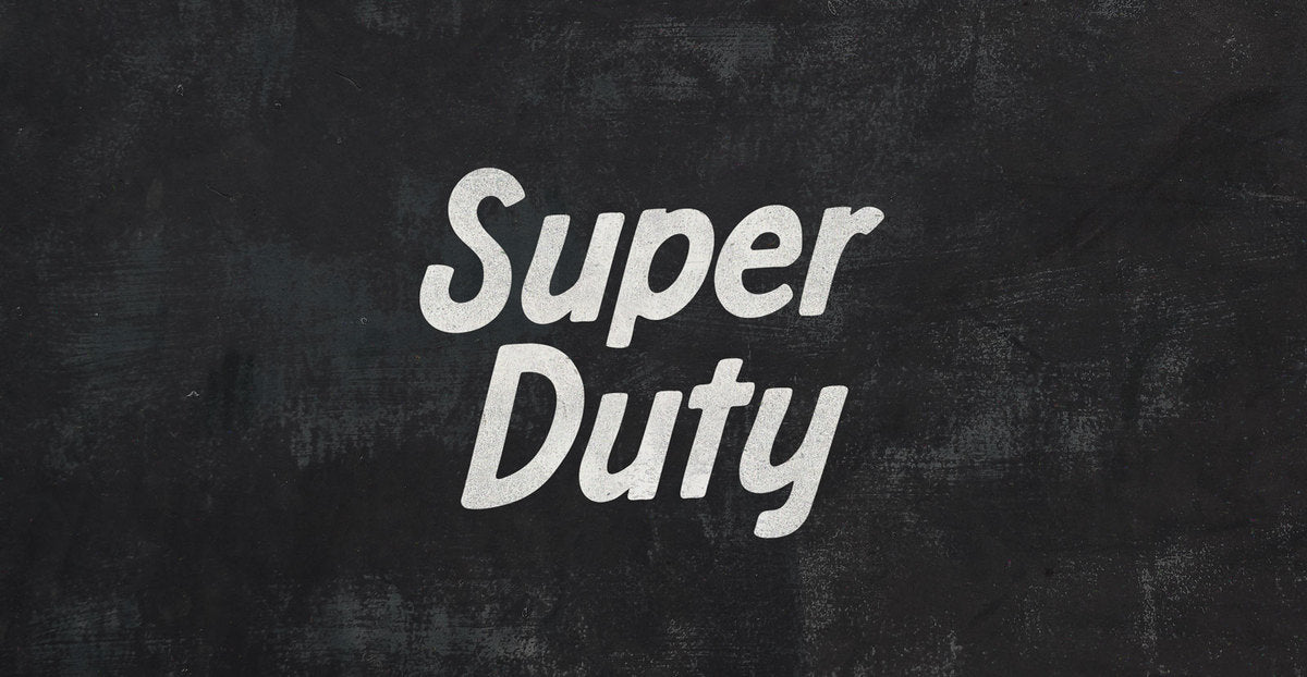 Super Duty Handwritten Sans Serif Font - BLKBK Type - Hand Drawn Script Font