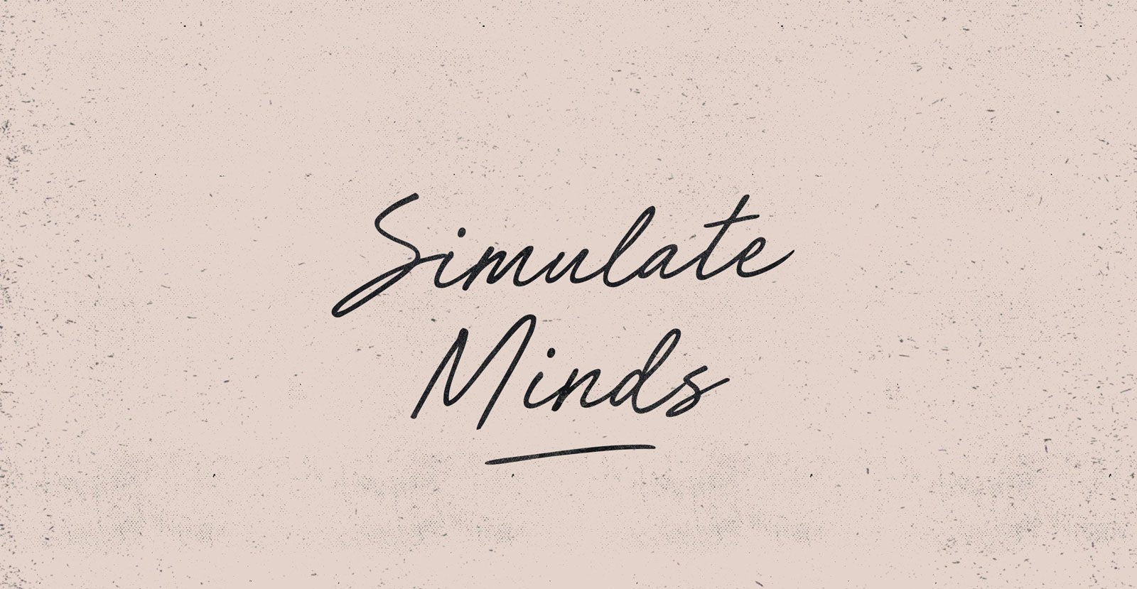Simulate Minds Handwritten Brush Script Font - BLKBK Type - Hand Drawn Script Font