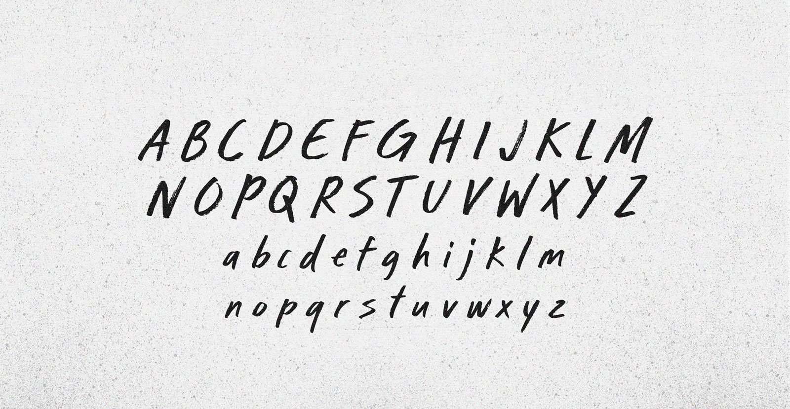 Loose Change Handwritten Brush Font - BLKBK Type - Hand Drawn Script Font