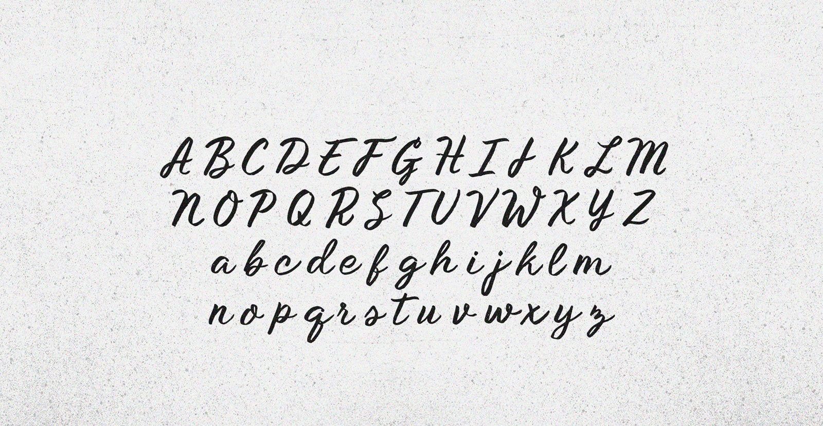 Mount Royal Handwritten Brush Script Font - BLKBK Type - Hand Drawn Script Font