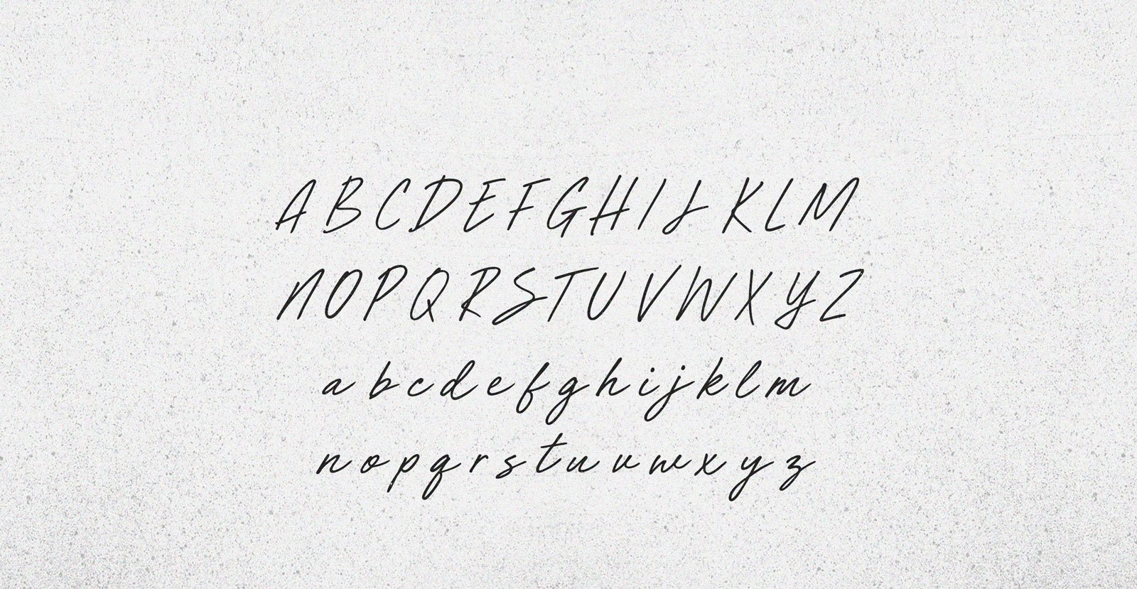 Simulate Minds Handwritten Brush Script Font - BLKBK Type - Hand Drawn Script Font