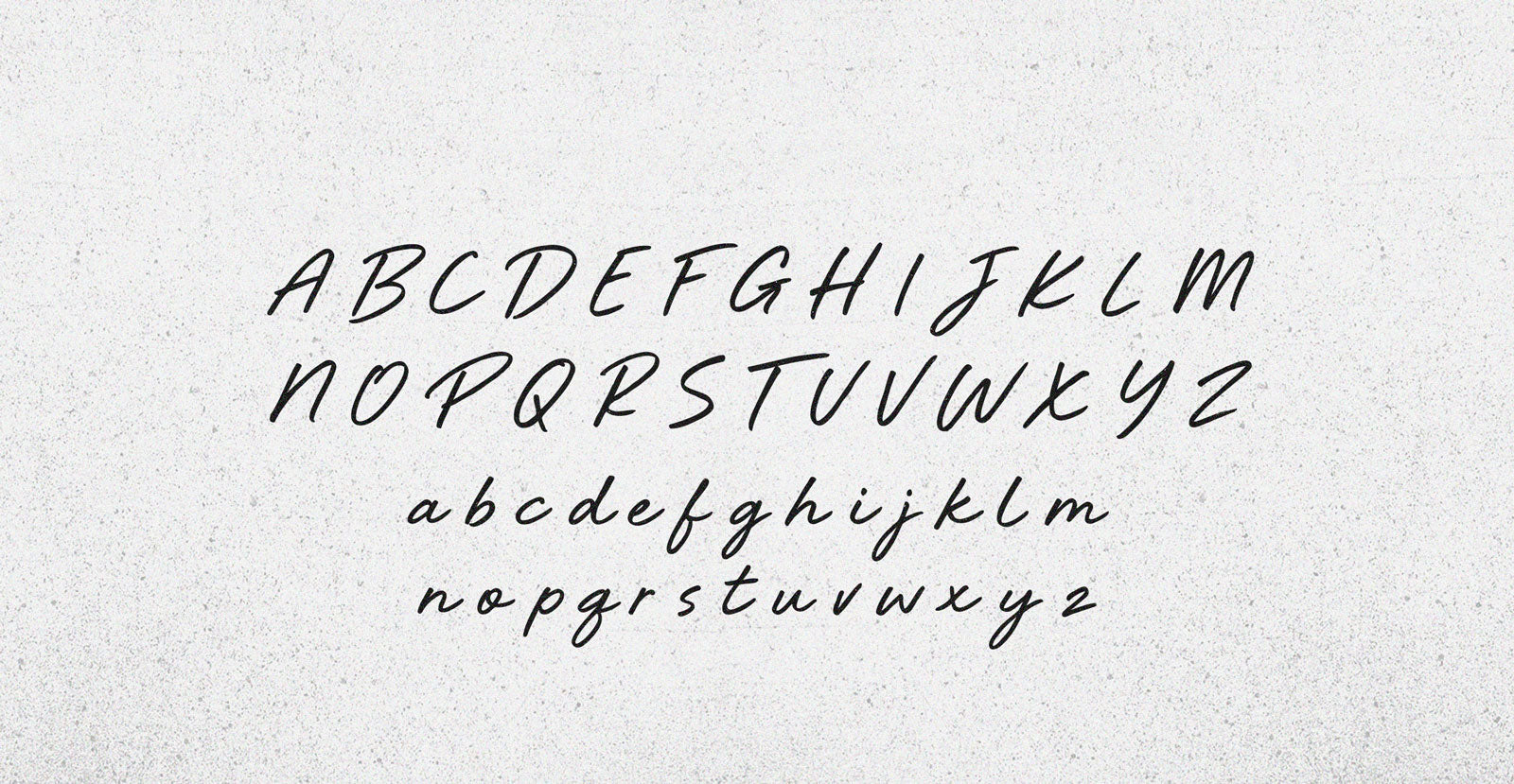 Pure Energy Handwritten Brush Script Font - BLKBK Type - Hand Drawn Script Font