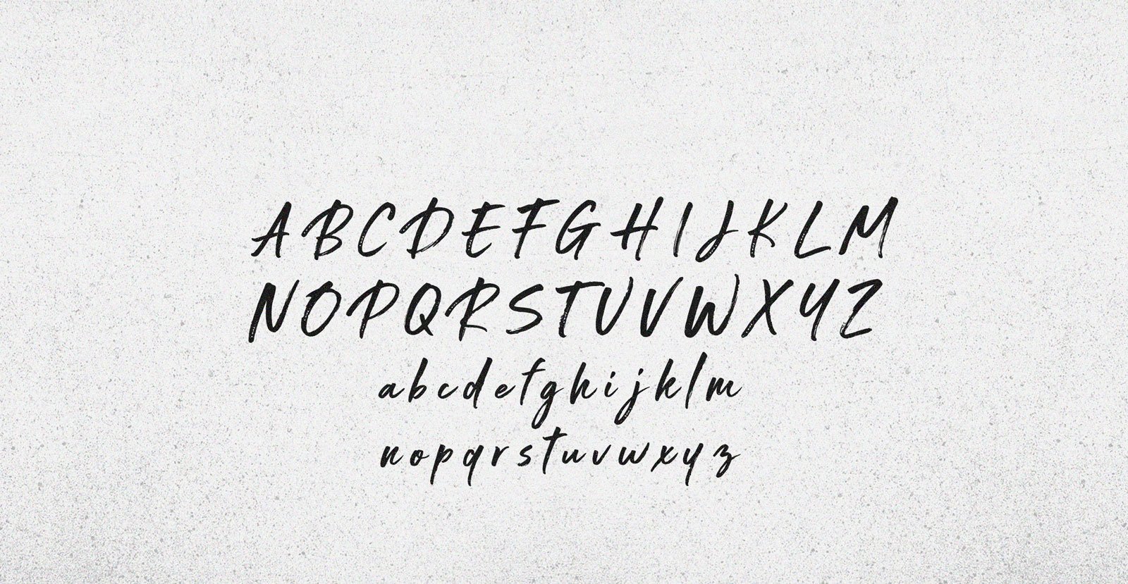 Special Request Handwritten Brush Script Font - BLKBK Type - Hand Drawn Script Font