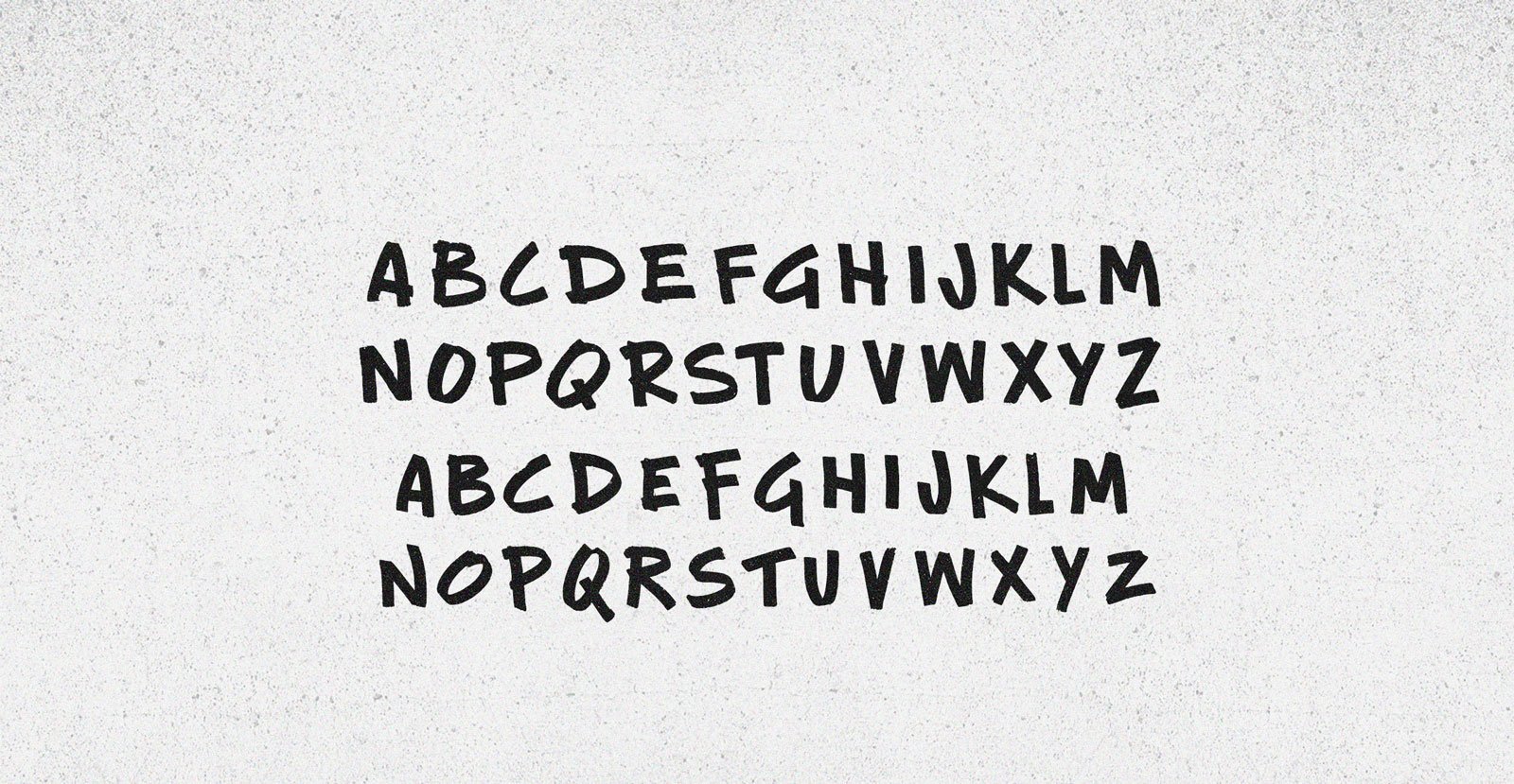 New Rules Handwritten Marker Font - BLKBK Type - Hand Drawn Script Font