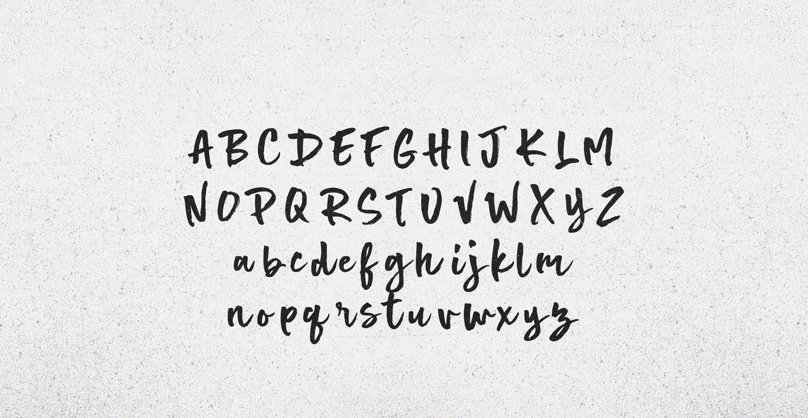 Hot Spot Handwritten Brush Script Font - BLKBK Type - Hand Drawn Script Font