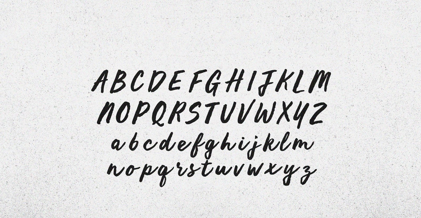 Quiet Nights Handwritten Brush Script Font - BLKBK Type - Hand Drawn Script Font